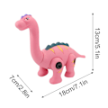 Miniatyrbillede 4 af 4: Dinosaur Legetøj Dino Legetøj Med Bor Stem DIY Uddannelsesmæssigt Legetøj Med Værktøjer Til Børn Pink