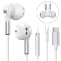 Miniatyrbilde 2 av 8: USB C-hodetelefoner for Samsung Galaxy S22 Ultra S21 FE S20 A53 USB C-hodetelefoner