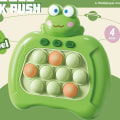 Pikkukuva 1 / 2: Sammakko Pop It -peli - Pop It Pro Light Up -peli Nopea Push Fidget D D