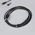 Miniatyrbillede 4 af 5: Sort micro USB opladningsdatakabel til Playstation 4 PS4 Sort One Size
