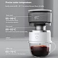 Miniatyrbild 4 av 5: Mini Portabel Elektrisk Kaffebönor Burr Kvarn Automatisk Kaffekvarnmaskin för Resor Utomhus