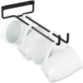 Miniatyrbillede 3 af 3: 2-delt vinkopholder (sort)