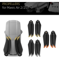 Miniatyrbild 3 av 5: Air 2S Propeller Ljudlös Propeller Fällbar 7238F Propeller för DJI Mavic Air 2/Air 2S Drone Tillbehör (Silver 4st)