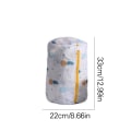 Miniatyrbilde 1 av 8: Mesh Net Vaskeriposer Anti-deformasjon Underklær Vask Toilettveske Glidelås for Vaskemaskin Sylindrisk Veske Cylindrical Bag
