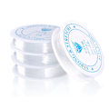 Miniatyrbillede 1 af 3: 2-pak Transparent elastisk tråd til smykkefremstilling 0.8mm