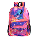 Pikkukuva 1 / 7: Stitch-reppu, lasten koululaukku, oppilaille, pojille, kirjalaatikko, matkalaukku B B