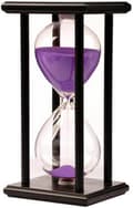 30 minuters timglas klocka 30 min heminredning timglas timer kontorsprydnad timglas träram timglas timer sandglas kökstimer 30 Minute