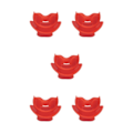 Pikkukuva 3 / 5: 1/2/3/5 sukelluspaineensäädin ja snorkkelisuutin punainen 5.1x5cm 5 sarjaa Red 5.1x5cm 5Set