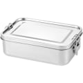 Miniatyrbillede 1 af 5: Madkasse i rustfrit stål, 850 ml Bento-boks med låseclips, lækagesikker, bærbar madopbevaringsbeholder til salat og sandwich 850 ml 850ml