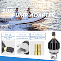Miniatyrbild 3 av 5: Adapter för Xulin SUP-pump, konverter för uppblåsbar båtpump, multifunktionsventiltillbehör för stand-up paddleboard