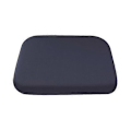 Miniatyrbilde 1 av 5: Setepute i Memory Foam med Bånd, Sakte Tilbakeforming, Fire Årstider, Sklisikker, Vaskbar dark blue Large