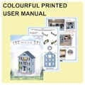 Miniatyrbild 5 av 5: Diy dockhus kit, miniatyr dockhus kit