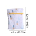 Miniatyrbilde 8 av 8: Klesvaskposer med netting Anti-deformasjon undertøy Vask Toalettpose Glidelås for vaskemaskin 40*50 40*50