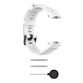 Miniatyrbilde 4 av 5: Silikon Klokkereim for Garmin Instinct Tactical/Instinct Tide/Instinct 2/Instinct Armbånd med Svart Spenne White
