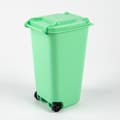 Mini Søppelbøtte for Skrivebord, Plast Søppelbøtter med Lokk, Husholdning Grønn One Size Green One Size