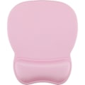 Miniatyrbillede 1 af 6: Ergonomisk musemåtte med håndledsstøtte i memoryskum, komfortabel computermusemåtte til bærbar computer, smertelindrende håndledsstøtte ren pink Pure Pink