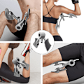 Miniatyrbilde 5 av 5: Lårtoning Pelvic Floor Inner Thigh Exerciser Strengthener for Kvinner og Menn Justerbar Styrke Inner & Outer Thigh Exerciser Gray