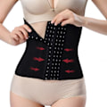 Miniatyrbillede 1 af 4: Taljetræner Slankning Korset Body Shaper Modellering Bælte Shapewear Talje Cincher Fedt Kompressionsbælte Girdles Fastgjort Korset 2022,beige2 XL XL