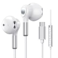 Pikkukuva 1 / 8: USB C -kuulokkeet Samsung Galaxy S22 Ultra S21 FE S20 A53 -puhelimille
