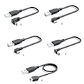 Pikkukuva 3 / 5: USB-A - Mini USB -kaapeli lataukseen ja tiedonsiirtoon kameroille, GPS Mini USB -laitteille, USB-jatkojohto 1m Left