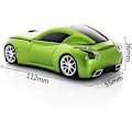 Pikkukuva 3 / 6: Langaton urheiluautomallihiiri, langaton pöytätietokoneen hiiri 2,4 GHz optinen hiiri, Windowsille, Linuxille ja Mac OS:lle, vihreä Green