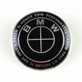 BM-W Emblem Panser Logo-TOP1 Thunder all black 74MM hood