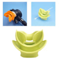 Pikkukuva 5 / 5: 1/2/3/5 Sukellussuuttimen ja snorkkeliletkun suukappale vihreä 5,1x5cm 1 setti Green 5.1x5cm 1Set