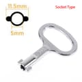 Miniatyrbillede 1 af 5: Panellås Nøgle Universal Trekant/Stik El-skab B Stiktype Socket Type
