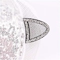 Miniatyrbild 4 av 4: Flickor Pojkar Sparkle Paljetter Baseball Cap Katt Öra Topp Justerbar Solhatt White