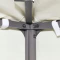 vidaXL Paviljongtak 310 g/m² 3 x 3 m Gräddvit
