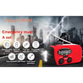 Miniatyrbild 6 av 7: 1:a vevradio + 1:a gratis nödfilt Powerbank 2000mAh, solceller, svart