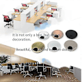 Miniatyrbillede 4 af 5: Skrivebords Kabelhul Dæksler Computer Tidy Grommet Bord Kabel Udløb Port Overflade Linje Box Bord Kabel Hardware Matte Black 60mm