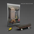 Finger SkateBoard Trä Fingerboard Leksak Professionella Stentar Fi Vit One Size White
