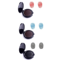 Miniatyrbillede 5 af 11: TAOYUN Inkpad med fingeraftryk Inkpad med tommelfingeraftryk til notar offentlig sort One-size black One-size