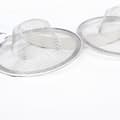 Miniatyrbilde 7 av 8: 2 stk. Baderomsavløpsfilter i rustfritt stål Dusjhårfanger Sølv 11 cm 11CM