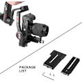 Pikkukuva 5 / 5: Alumiininen L-kiinnike Pystysuora Vaakasuuntainen Vaihto Pikakiinnitys DJI Ronin RS2 SC2 Zhiyun Weebill-S Gimbaalistabilaattorille ja järjestelmäkameroille