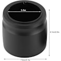 Miniatyrbillede 2 af 5: 2024 58mm Kaffemålekop, Aluminiumlegering Espresso Måletragt Kaffe Målering Dispenser Cof