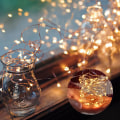 Miniatyrbillede 7 af 8: 2-pak 1m Mini LED-lyssnor Batteridrevet Varm Hvid