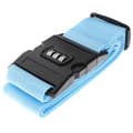 1 stk reise koffert Sikker lås Slitesterk nylon S Blå One Size Blue
