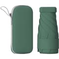 Miniparaply för handväska, bärbart och kompakt, perfekt för regn och sol med UV-skydd grön Green