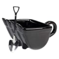 Miniatyrbillede 1 af 4: 300 ml ABS krus gravemaskine bagger model design kaffekrus nyhed drikkekop ny (sort)
