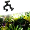 Reptilterrarium Dubbel Munstycke Dimdim Sprinkler 360° Justerbar Svart one size