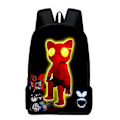 Miniatyrbild 1 av 4: Doors Roblox Figur Tecknad Skolväska Flickor Pojkar Ryggsäck FF F