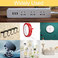 Miniatyrbillede 5 af 5: 3M VHB dobbeltklæbende tape, gennemsigtig, vandtæt, multifunktionel, stærk klæbetape, længde 3m, bredde 1,5cm, til LED-strip, boligindretning