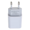 Miniatyrbilde 9 av 10: 3-port USB-skrivebordslader Skrivebordsladestasjon monteres på 2,0\"/50mm gjennomgående hull med adapter og 1,5m strøm White