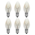 Miniatyrbillede 1 af 5: 10 stk. E12 pære 220v-240v 10w C7 pære - varm farve - glødelampe/wolfram pære stue lys