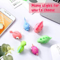 Miniatyrbillede 5 af 5: Sødt kabelbeskyttelse USB oplader kabelbeskytter dyr kabel tygger