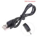 Miniatyrbillede 4 af 5: 2.0 mm Connector Adapter USB-opladerkabel til Nokia CA-100C Sma Sort Onesize