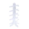 5-lags Briller Solbriller Show Stand Holder Ramme Transparent one size Transparent