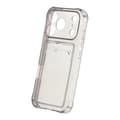 Miniatyrbillede 5 af 5: Stødsikkert telefoncover kompatibelt med iPhone 17 Pro, med SIM-kortplads - Sort Sort sort